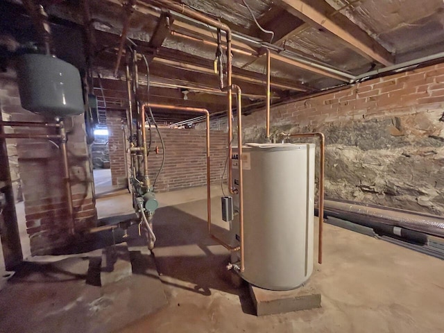 utilities featuring water heater