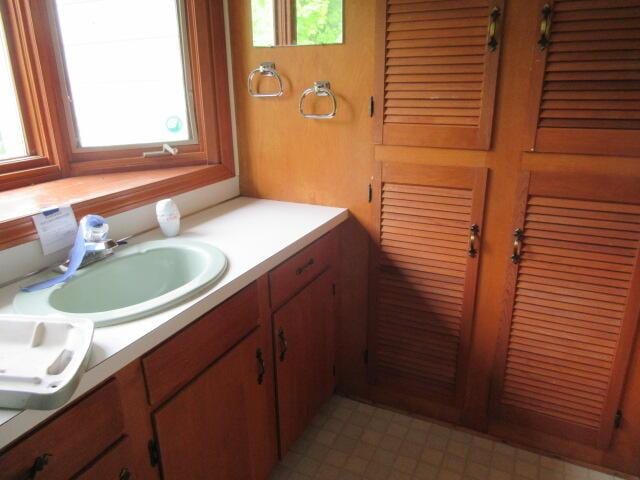236 Frenchs Mill Rd, Sangerville, ME 04479 - bathroom with healthy amount of natural light and a sink