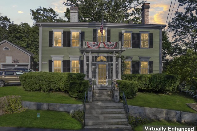823 Washington St, Bath, ME 04530 - view of front of property featuring a yard