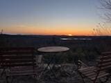 528 W Rd, Belgrade, ME 04917 - view of patio terrace at dusk