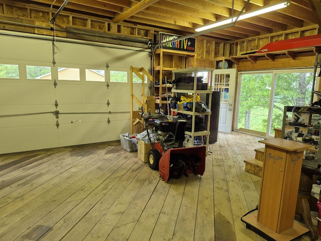 528 W Rd, Belgrade, ME 04917 - view of garage