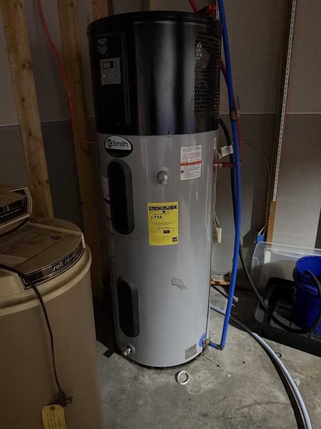 utilities featuring hybrid water heater