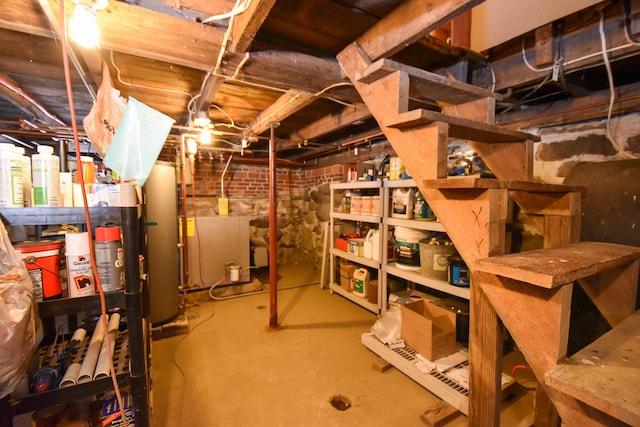 view of storage room