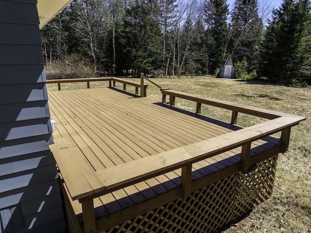 view of deck