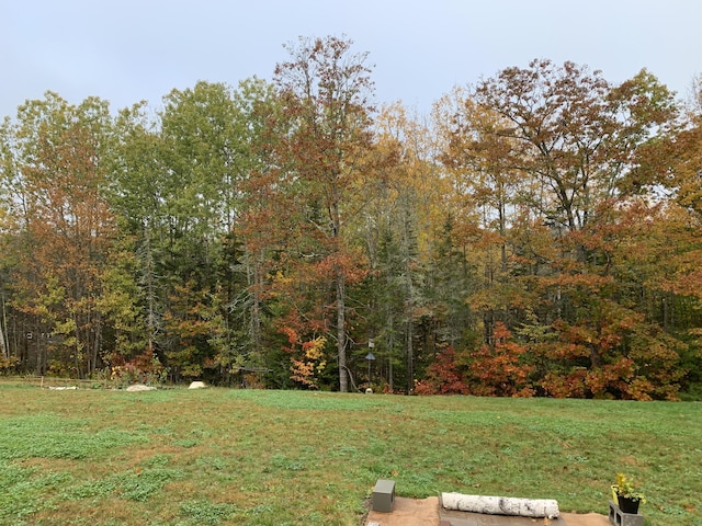 26 Townsend Ln, Boothbay, ME 04537 - view of yard with a view of trees