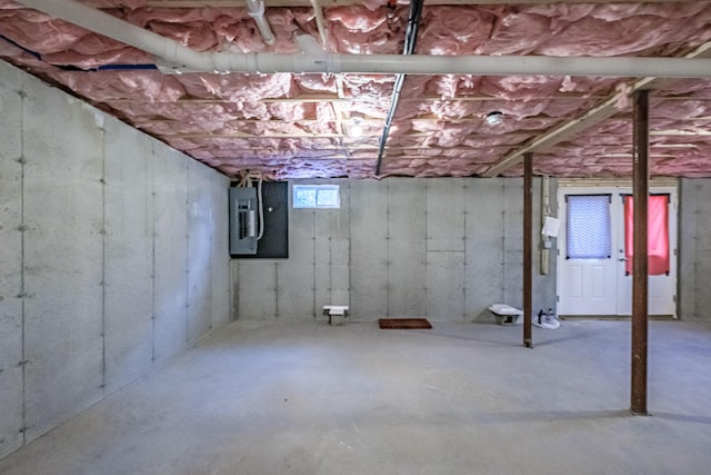 26 Townsend Ln, Boothbay, ME 04537 - below grade area with electric panel