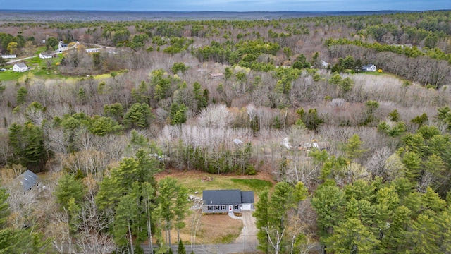 26 Townsend Ln, Boothbay, ME 04537 - bird's eye view with a view of trees