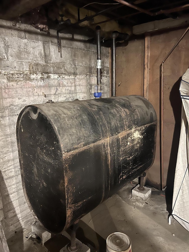 view of utility room