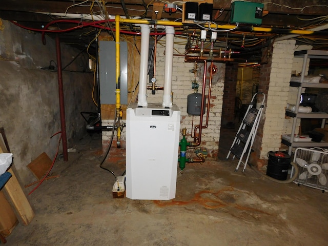 view of utility room