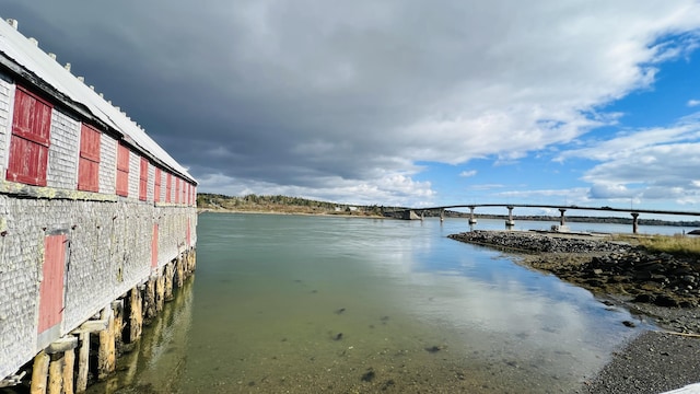 property view of water