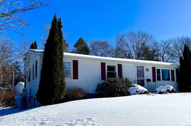 view of ranch-style home