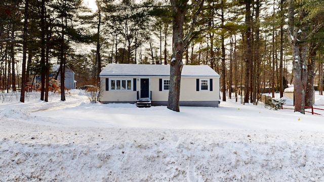 view of front of house