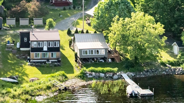 2AND3 Blue Heron Ln, Winslow, ME 04901 - view of subject property with a large body of water