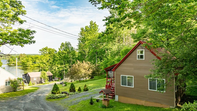 2AND3 Blue Heron Ln, Winslow, ME 04901 - view of property exterior with a yard