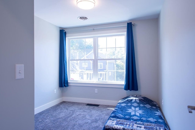 bedroom featuring carpet flooring