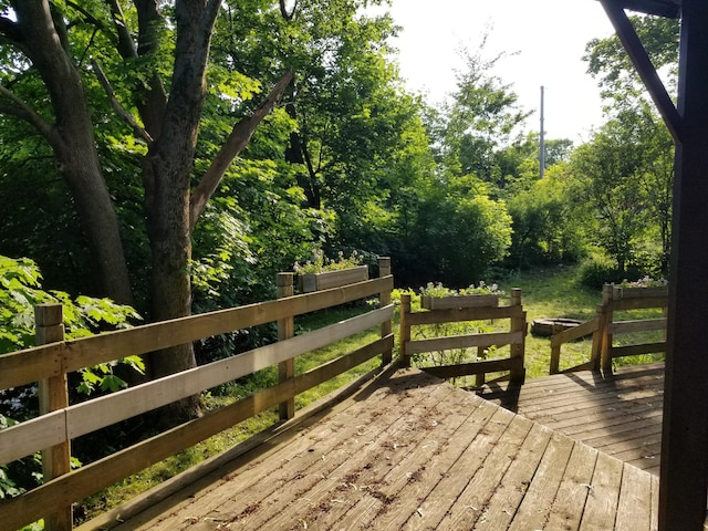 329 Hancock St, Bangor, ME 04401 - view of wooden terrace