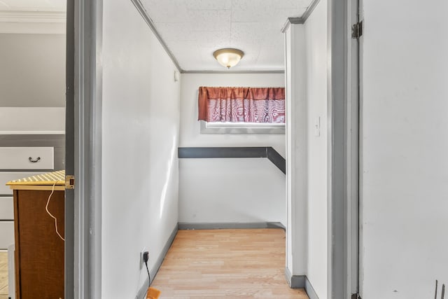 interior space featuring light wood-type flooring