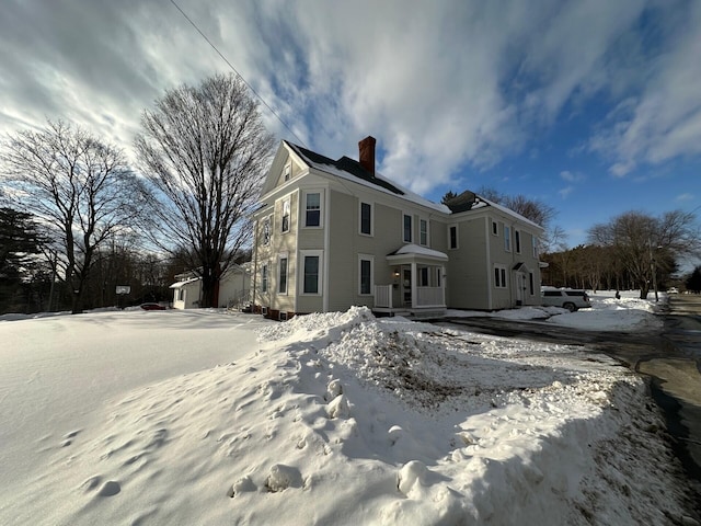 98 Fountain St, Bangor, ME 04401 - view of snowy exterior