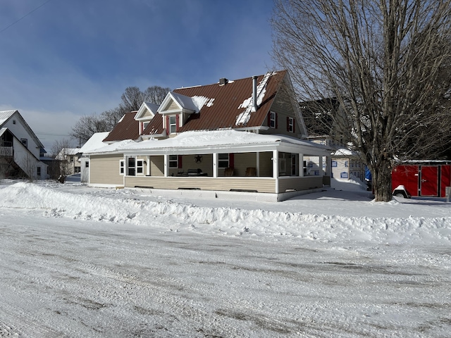 view of front of house