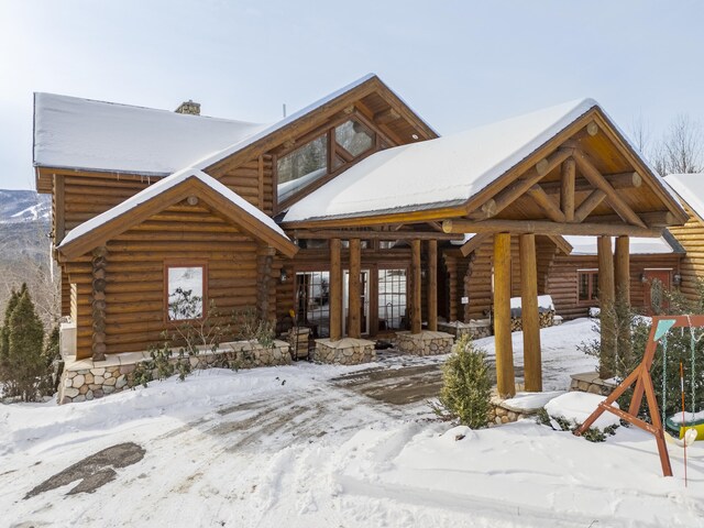 view of cabin