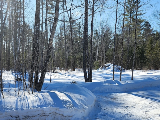 view of road