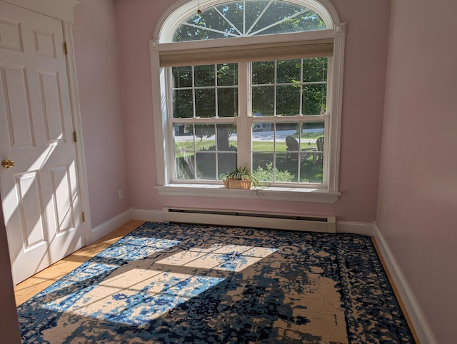 27 Orchard Ln, Minot, ME 04258 - entryway featuring baseboard heating and healthy amount of natural light