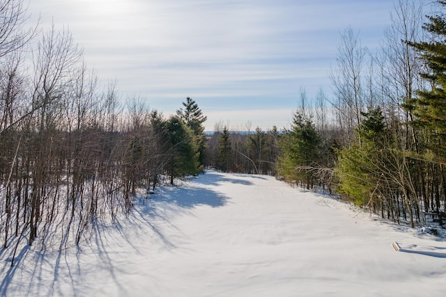 view of road