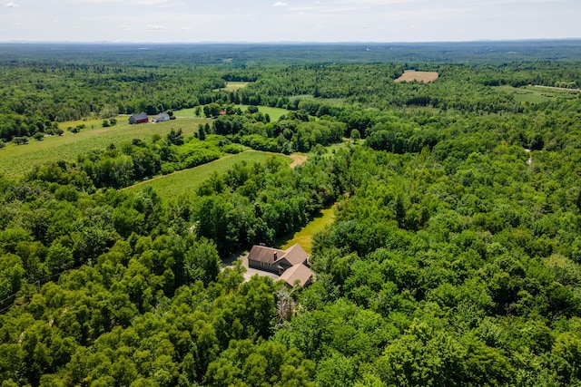 40 Penobscot Ridge Rd, Charleston, ME 04422 - bird's eye view of a forest