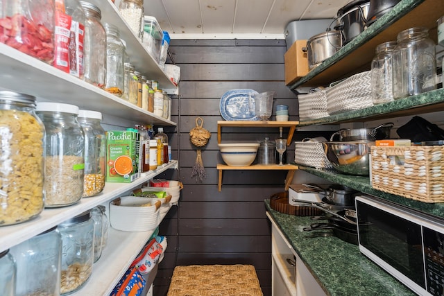 view of pantry