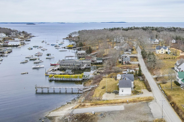 10 Leeman Hill Rd, Bristol, ME 04554 - aerial view of a large body of water