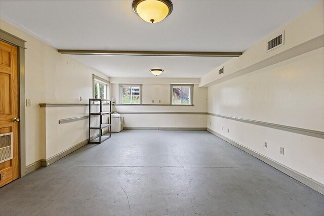 6 Stoddard Ln, Hallowell, ME 04347 - spare room featuring concrete flooring and baseboards