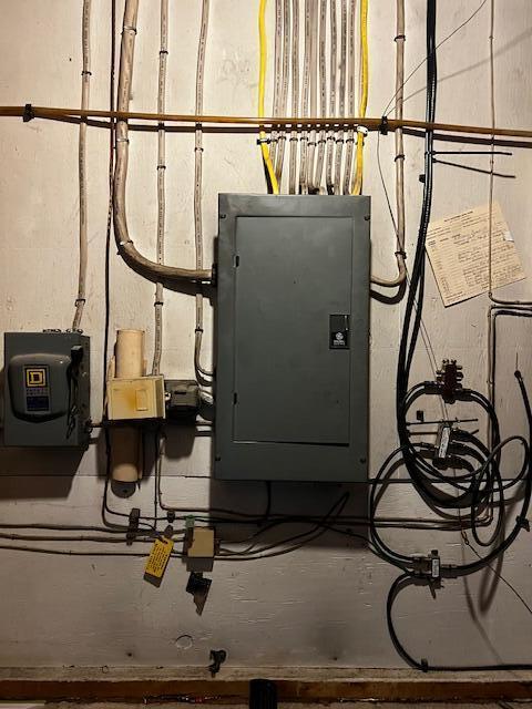 utilities with electric panel