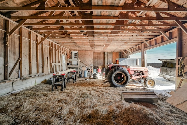 miscellaneous room featuring a garage