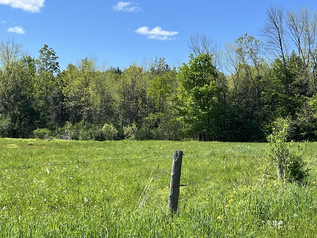 96 Exeter Rd, Garland, ME 04939 - view of yard featuring a wooded view and a view of rural / pastoral area