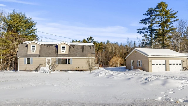 dutch colonial with a gambrel roof