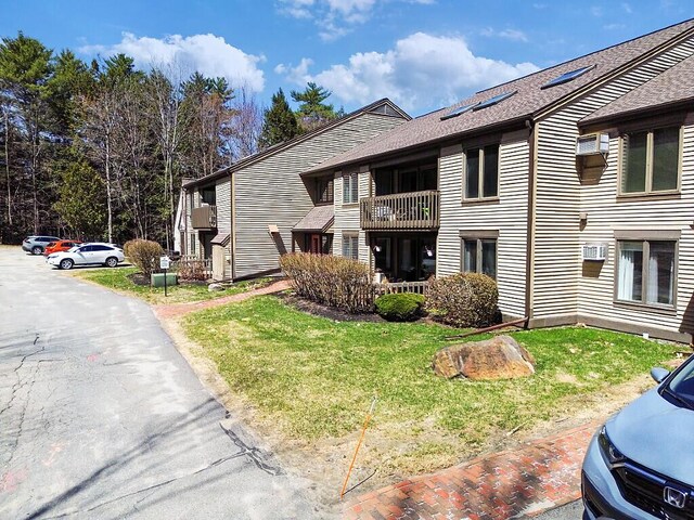 34 Parkwood Dr Unit 102, Augusta, ME 04330 - view of property featuring a wall mounted air conditioner