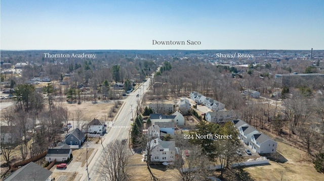 birds eye view of property featuring a residential view