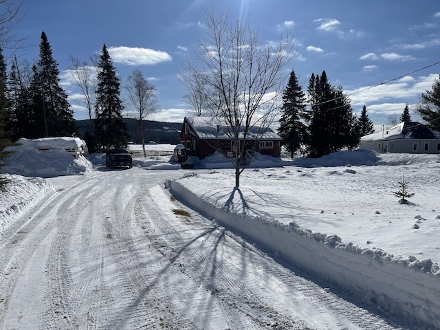 view of road