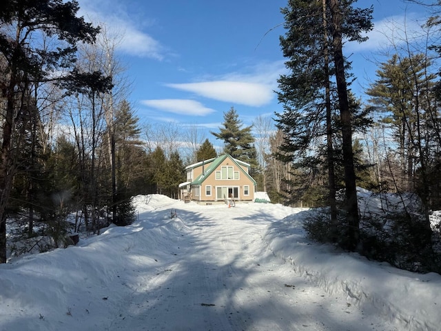 exterior space with driveway