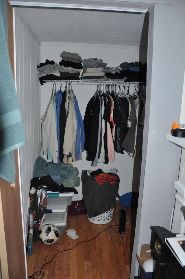 view of closet