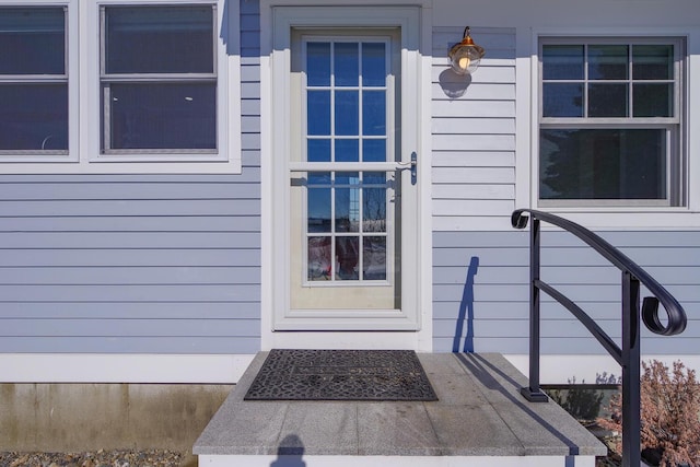 view of entrance to property
