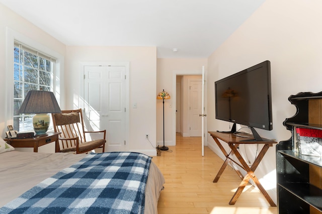 23 Sunny Acres Ln, Boothbay, ME 04537 - bedroom featuring light wood-style floors and baseboards