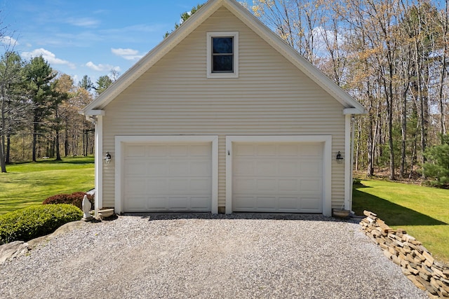 23 Sunny Acres Ln, Boothbay, ME 04537 - view of detached garage