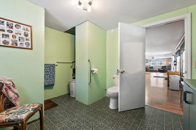 bathroom with toilet