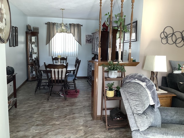 dining room with baseboards