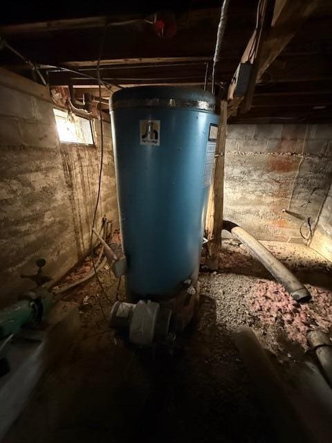 view of utility room