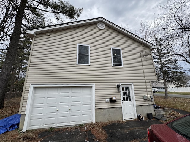 3 Jack St, Winslow, ME 04901 - exterior space with a garage and aphalt driveway