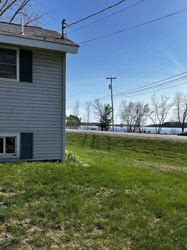 5 Pleasant View Ridge Rd, China, ME 04358 - view of yard featuring a water view