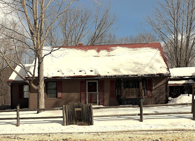 view of front of house