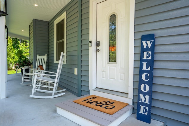 271 Red Gate Ln, Acton, ME 04001 - entrance to property featuring covered porch